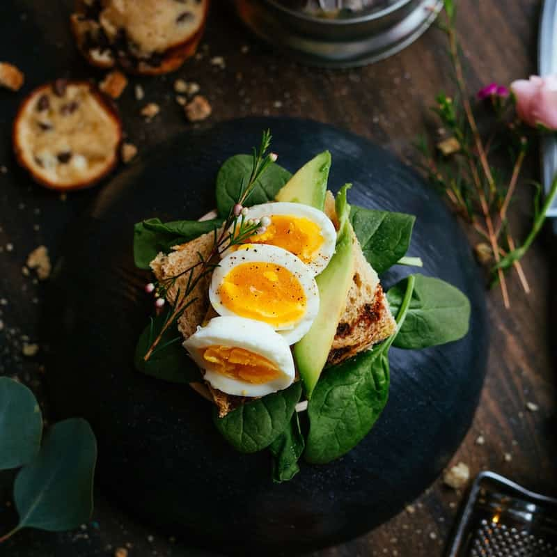 Photo of beautifully
          arranged food